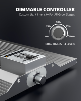Viparspectra SX1000 LED mit Dimmer Full Spectrum