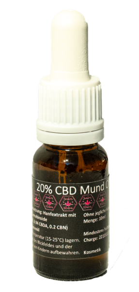 CBD Mund Öl Vitudurum 20%