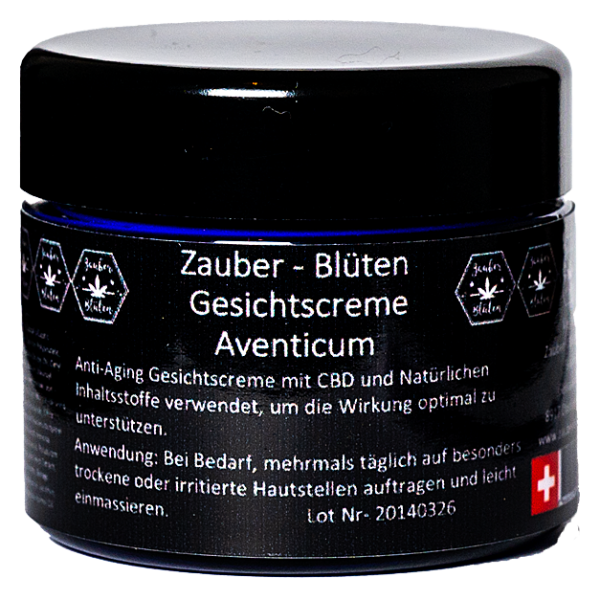 CBD Gesichtscreme Aventicum 50ml