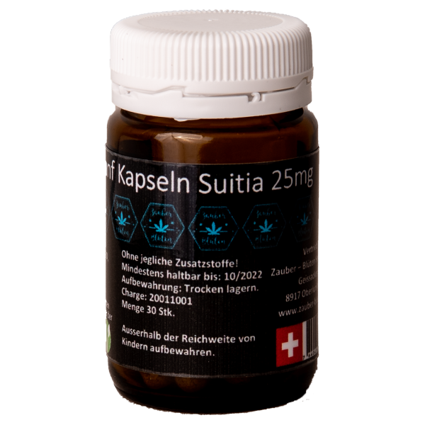 Hanf Kapseln Suitia 25mg